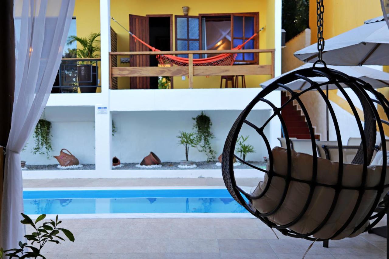 פורטו סגורו Pousada Arraial Colonial, Localizada No Centrinho E De Facil Acesso A Praia E A Rua Mucuge מראה חיצוני תמונה
