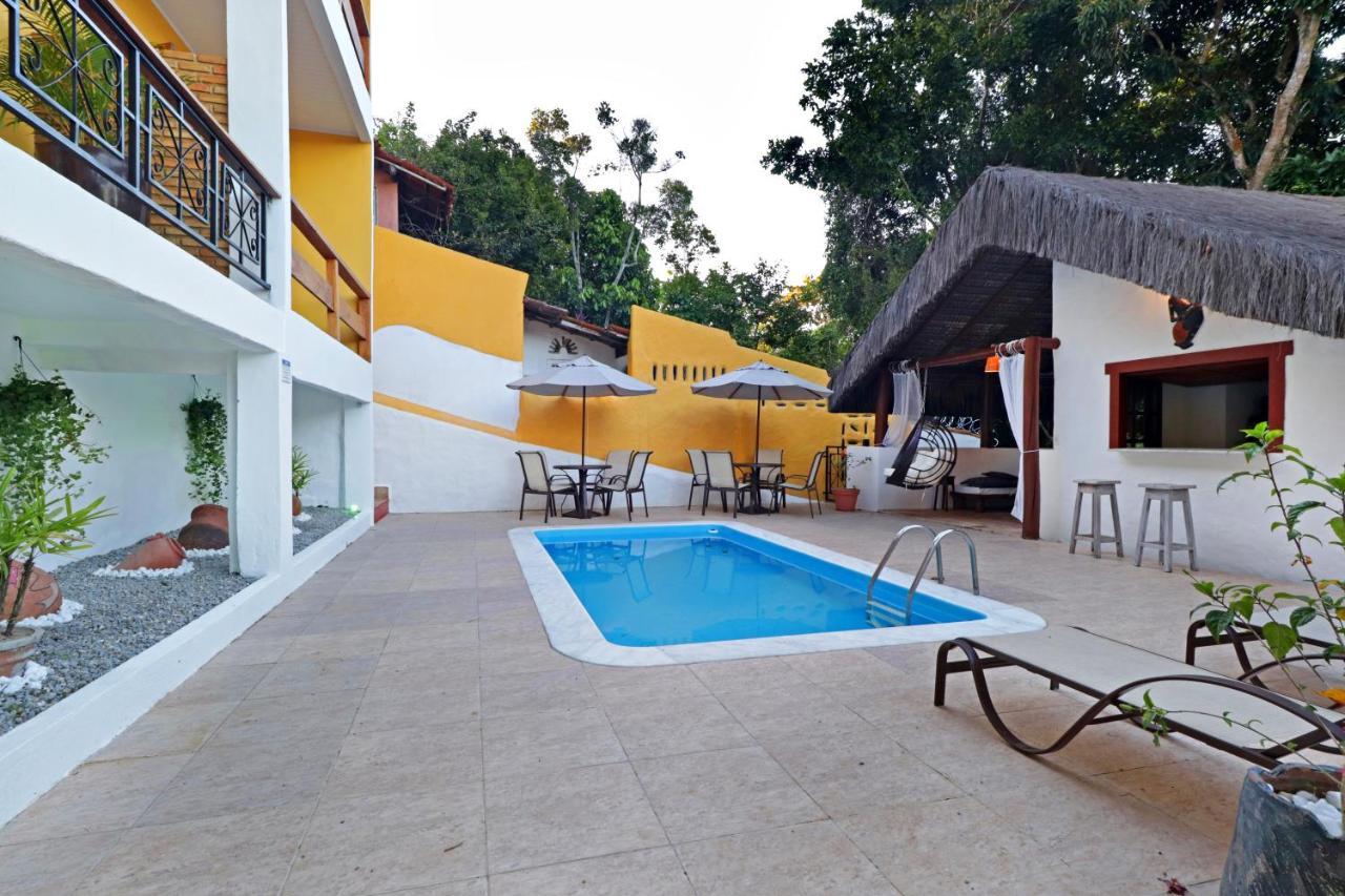 פורטו סגורו Pousada Arraial Colonial, Localizada No Centrinho E De Facil Acesso A Praia E A Rua Mucuge מראה חיצוני תמונה